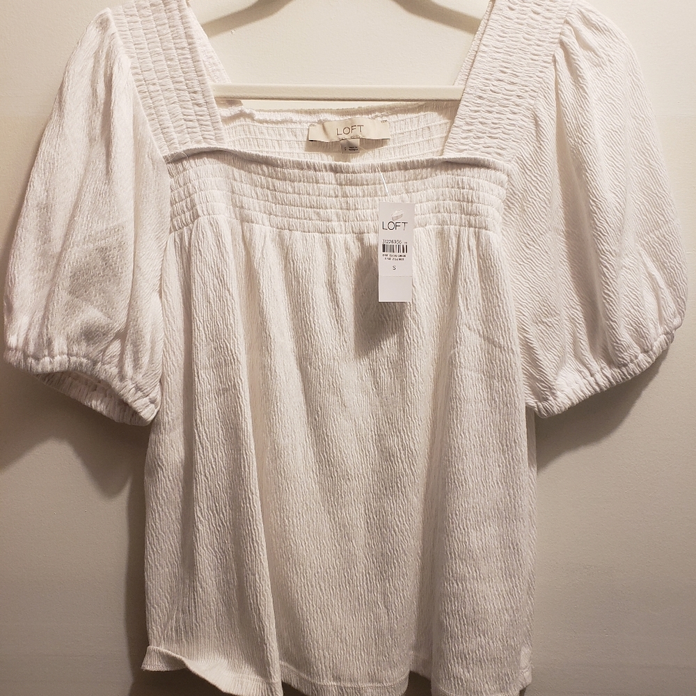 Loft square neck tee